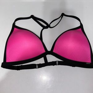 PINK bikini top Size Large but runs a little small!